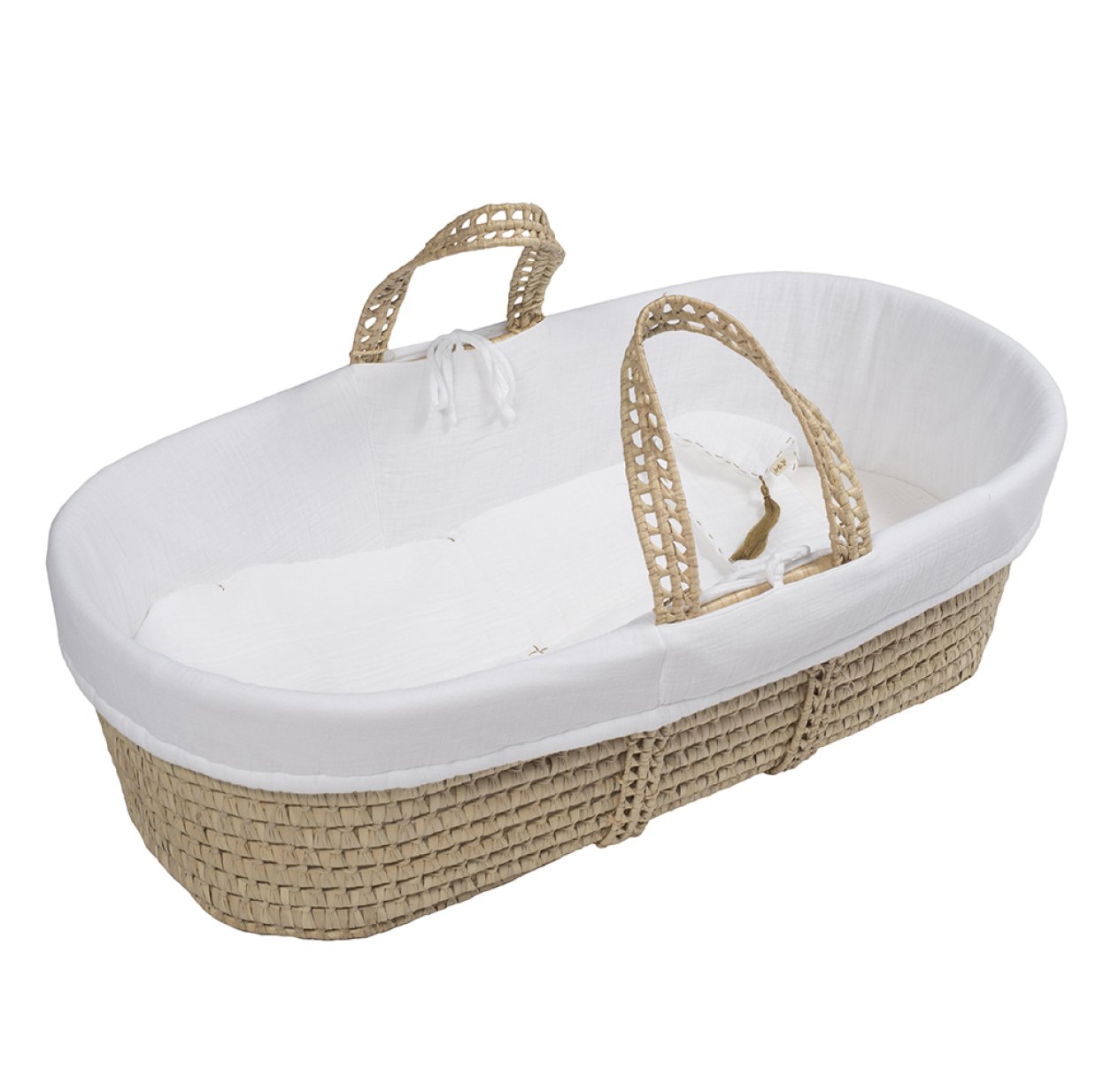 Couffin Bebe En Paille Blanc Numero 74 Pour Chambre Enfant Les Enfants Du Design