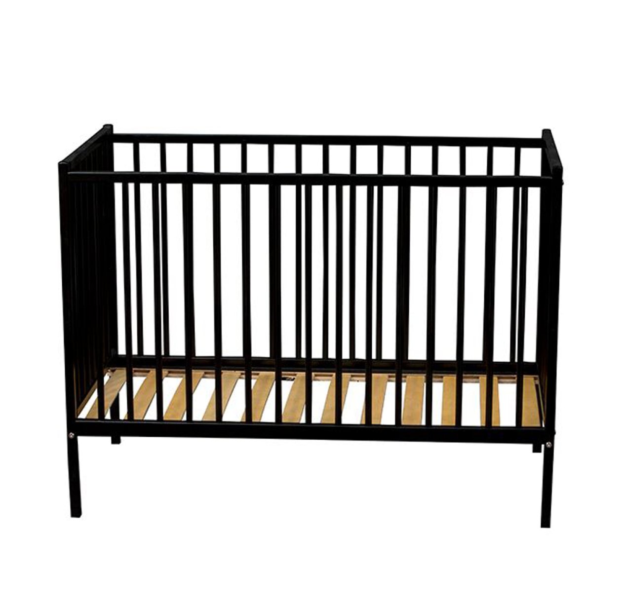 Lit Bebe Remi Laque Noir Combelle Pour Chambre Enfant Les Enfants Du Design