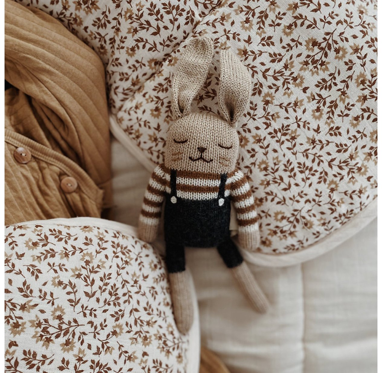 Doudou veilleuse  Bunny rose - Konges Slojd - little cecile