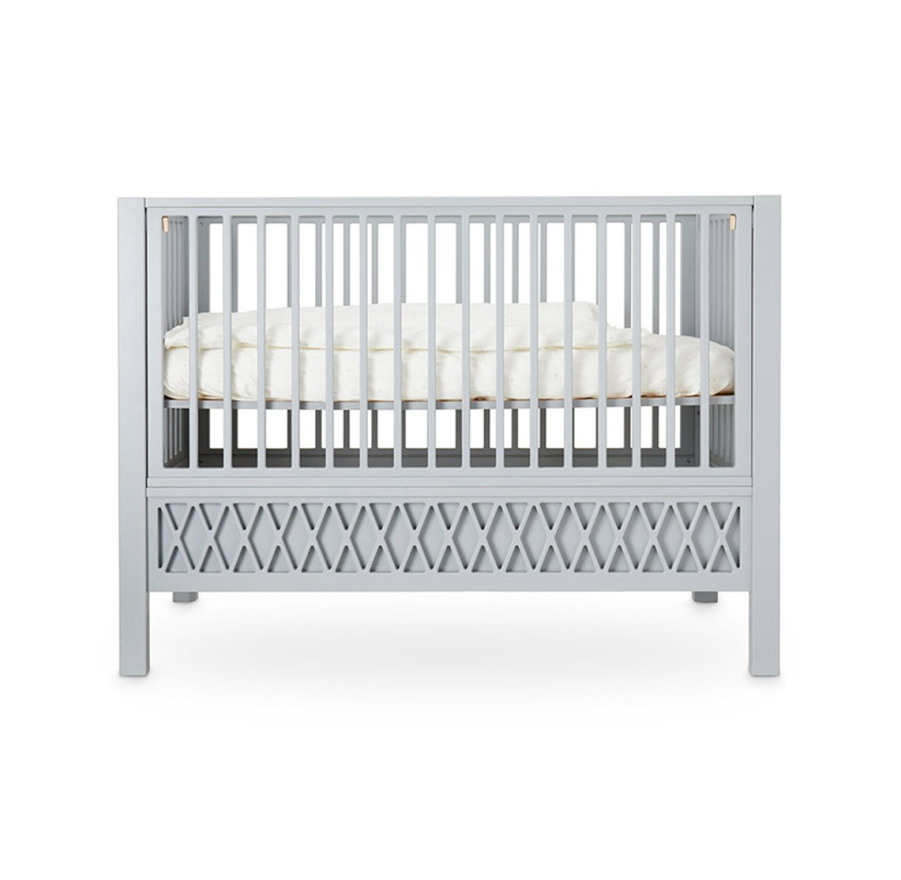 Lit Bebe A Barreaux 60 X 1 Harlequin Gris Clair Cam Cam Pour Chambre Enfant Les Enfants Du Design