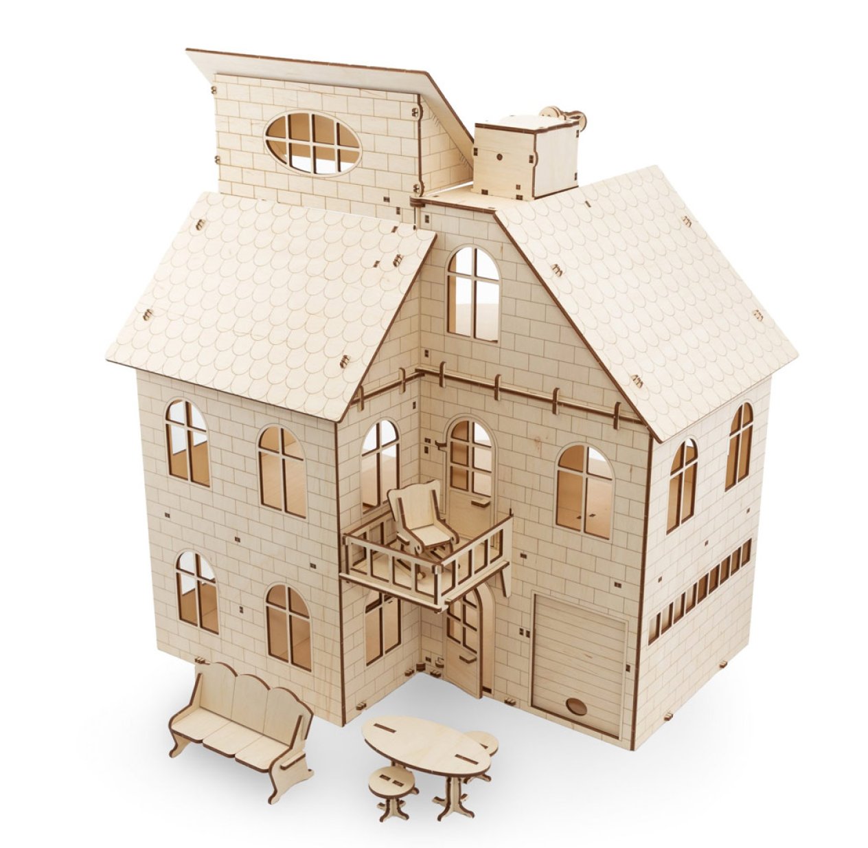 Échelle 1/12 Maison de poupée Escabeau droit Escabeau Maison de poupée  Accessoires Pretend Play Toy Pour enfants