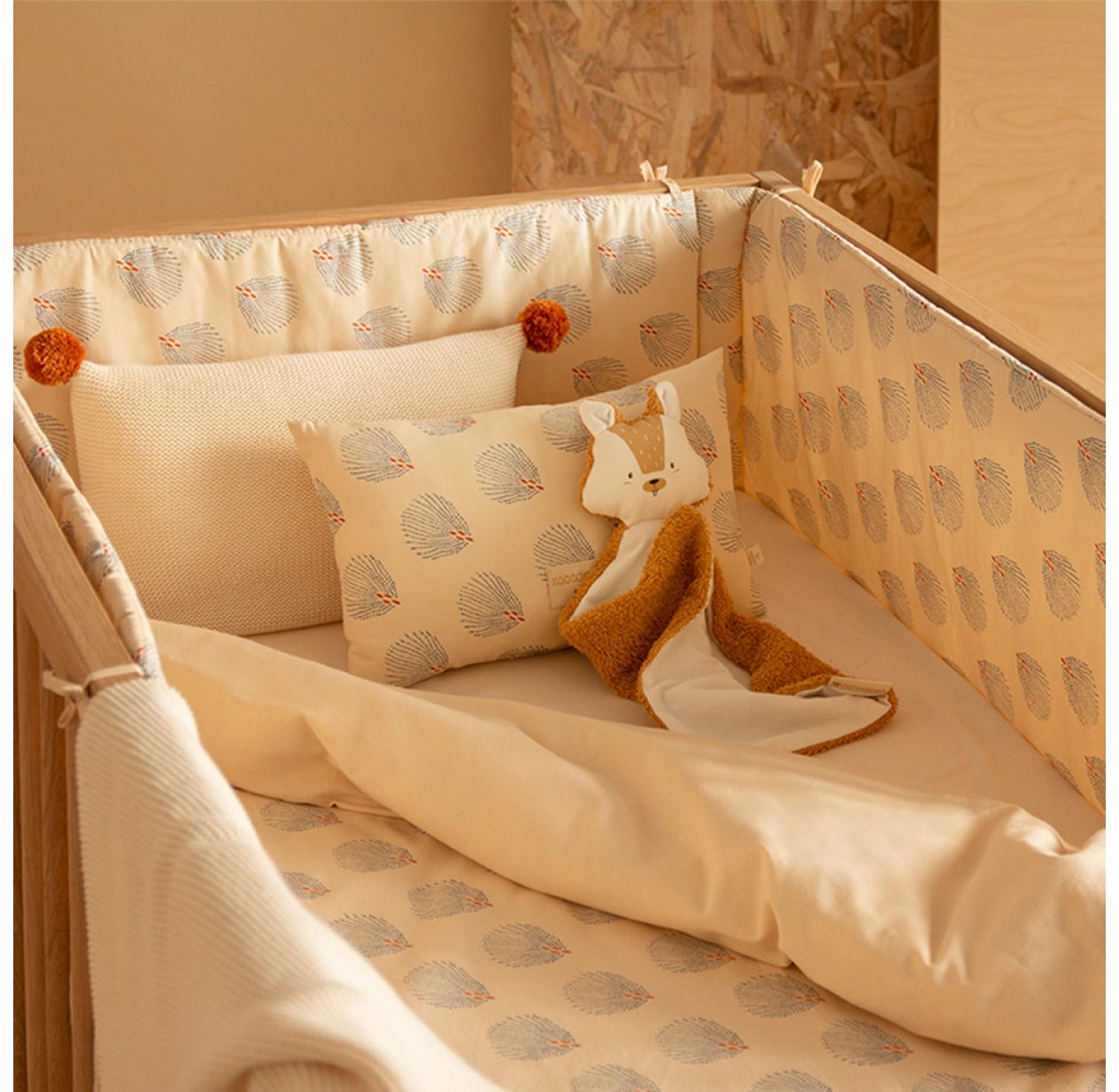 Tour De Lit Bebe Nest Gatsby Creme Nobodinoz Pour Chambre Enfant Les Enfants Du Design