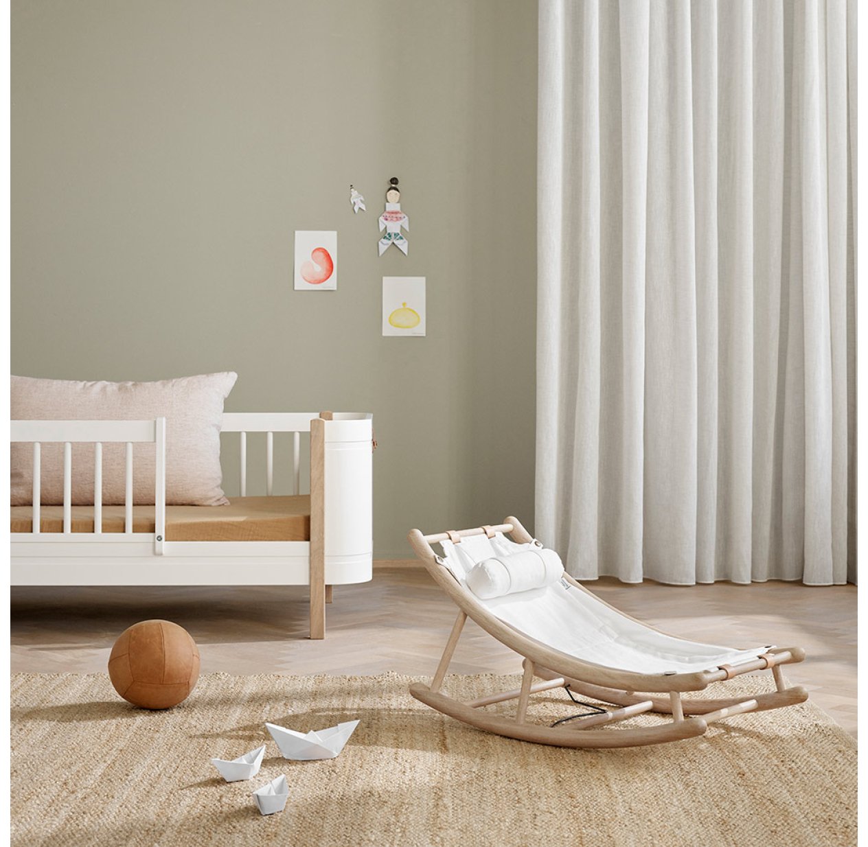 Transat Bebe Et Enfant Wood Chene Blanc Oliver Furniture Pour Chambre Enfant Les Enfants Du Design